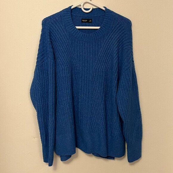 Simply Vera Vera Wang Sweater Blue Size XXL NWT - Picture 1 of 4